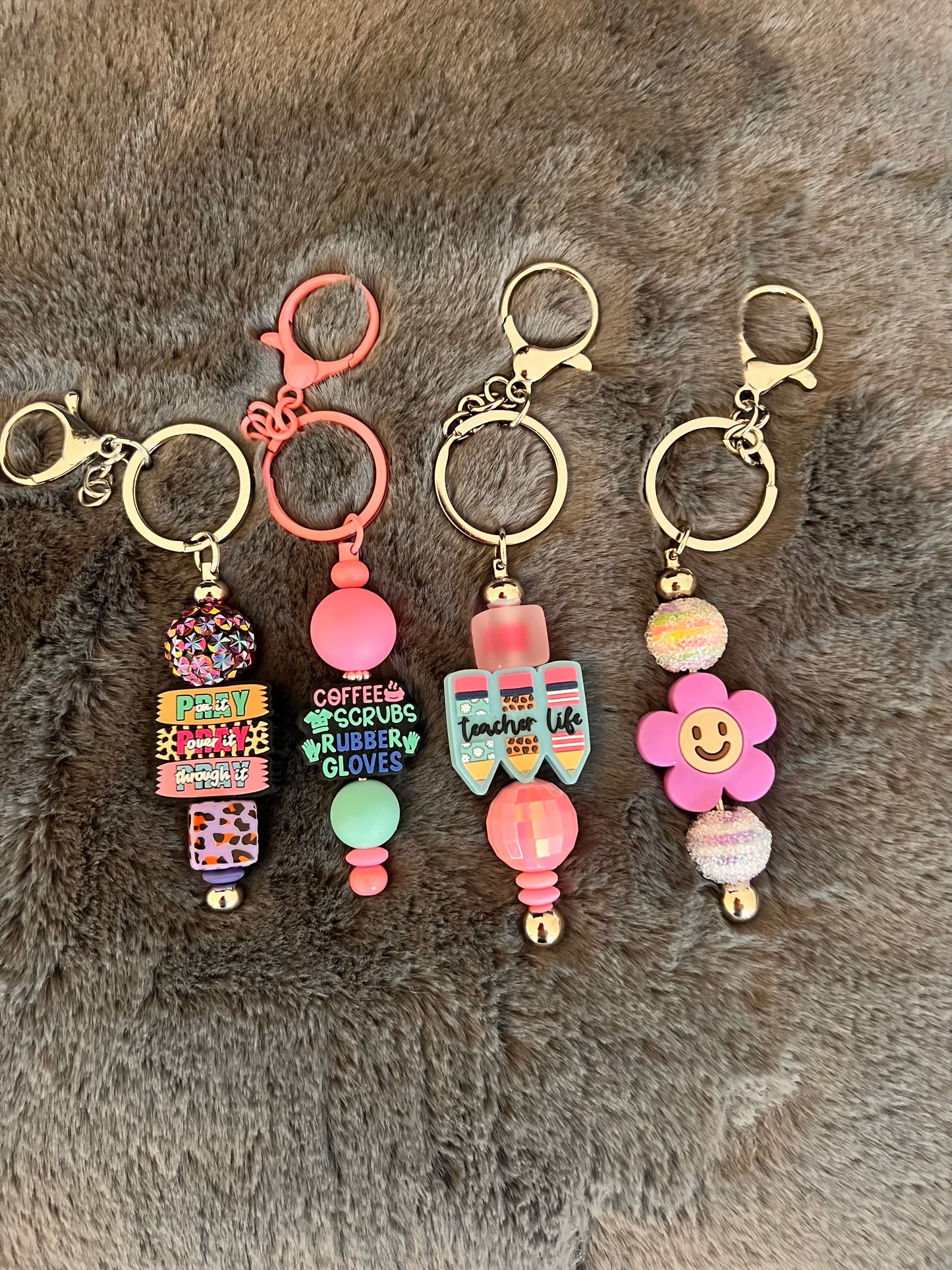 Beaded Keychains